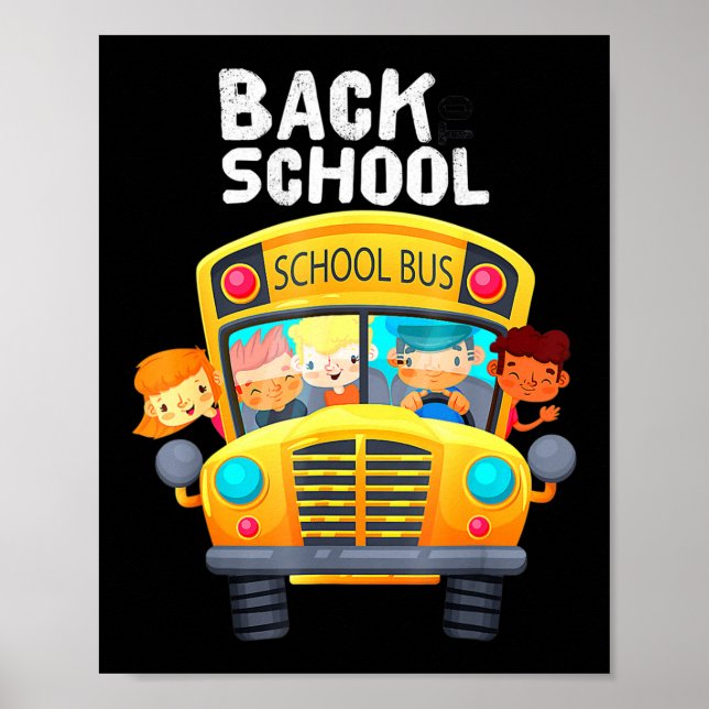 Willkommen zurück zur Schule, die ich Liebe meine  Poster (Vorne)
