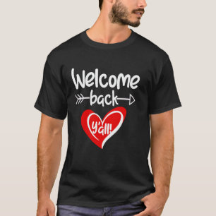 Willkommen zurück zur Schule Funny First Day of Sc T-Shirt