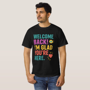 Willkommen zurück zur Schule, Geschenk für Lehrer T-Shirt