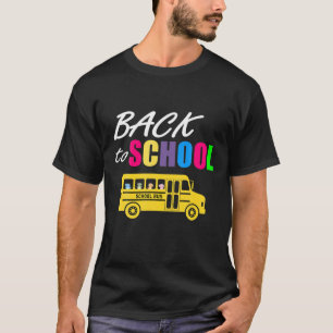 Willkommen zurück zur Schule Hier komme ich Grunds T-Shirt