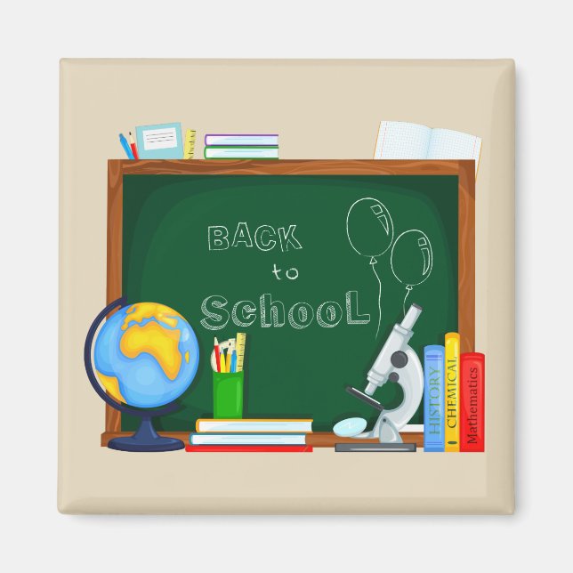Willkommen zurück zur Schule Magnet (Vorne)