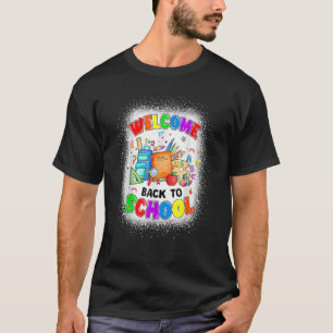 Willkommen zurück zur Schule Niedlich Lehrer Stude T-Shirt