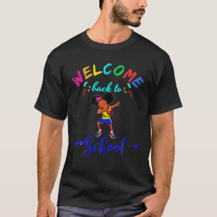 Willkommen zurück zur Schule T Funny Teacher Liebe T-Shirt