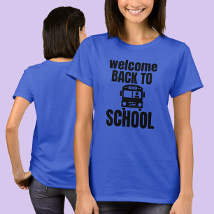 Willkommen zurück zur Schule T-Shirt