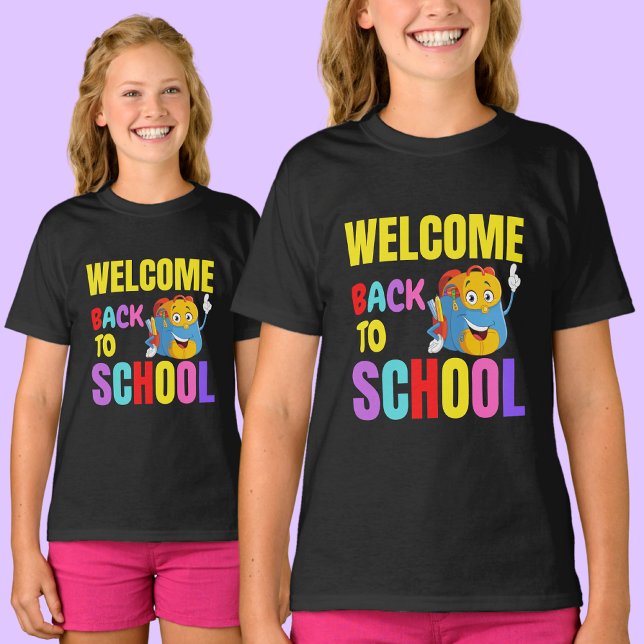 Willkommen zurück zur Schule T-Shirt (Von Creator hochgeladen)