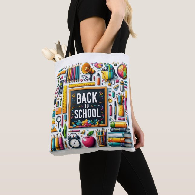 Willkommen zurück zur Schule Tasche (Von Nahem)