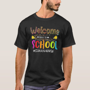 Willkommen zurück zur Schulkrankenschwester Erster T-Shirt