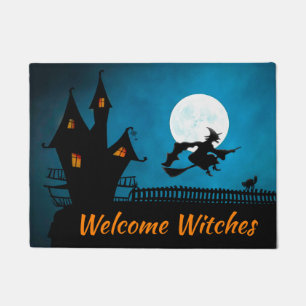 Willkommene Hexen Halloween Fußmatte