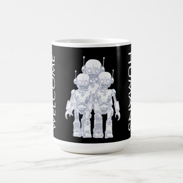 WILLKOMMENE MENSCHEN KAFFEETASSE (Mittel)