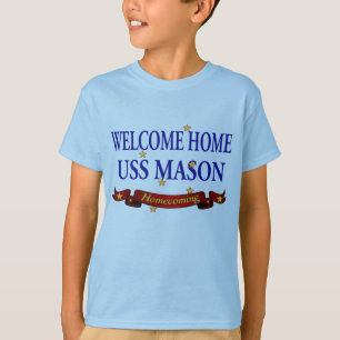 Willkommener Maurer des Zuhause-USS T-Shirt