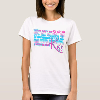 WILLKOMMENER ZUHAUSE-KUSS, FLUGHAFEN T-Shirt