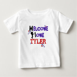 Willkommenes Zuhause Baby T-shirt