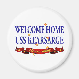 Willkommenes Zuhause USS Kearsarge Magnet