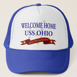 Willkommenes Zuhause USS Ohio Truckerkappe