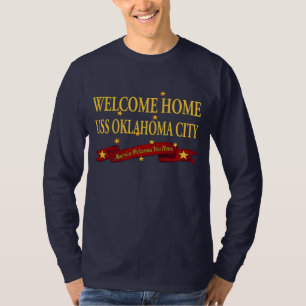 Willkommenes Zuhause USS Oklahoma City T-Shirt
