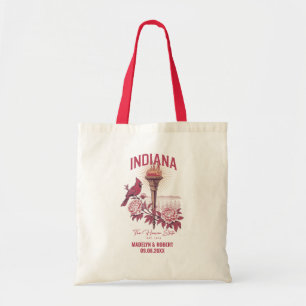 Willkommens-Tasche für eine Hochzeit in Indiana, B Tragetasche