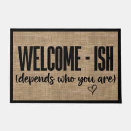 Willkommensfunny Sarcastic Doormat Fußmatte