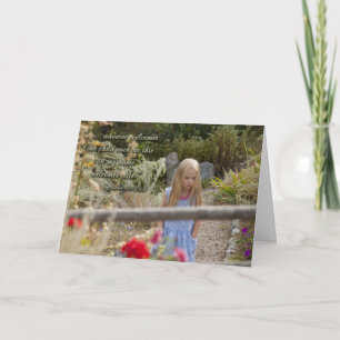 Willkommenskind Dankeschön Grußkarte Dankeskarte