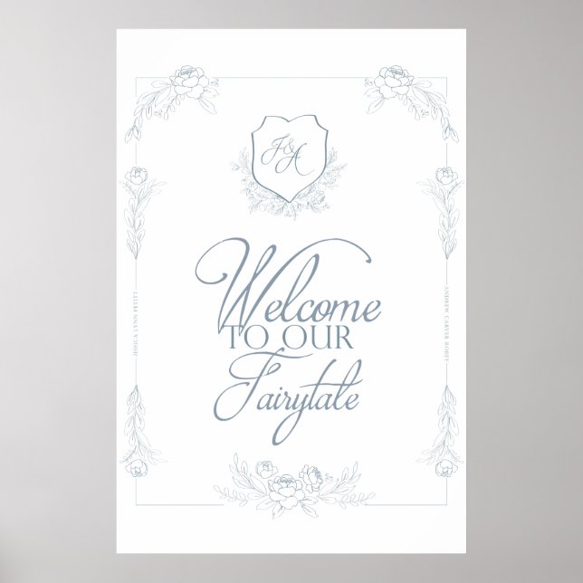 Willkommenspopster für Jessie Poster (Vorne)