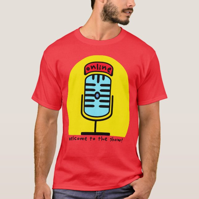 Willkommensshow-Geschenk T-Shirt (Vorderseite)