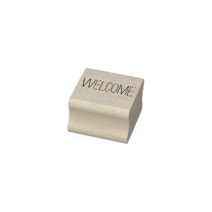 Willkommensstempel Gummistempel