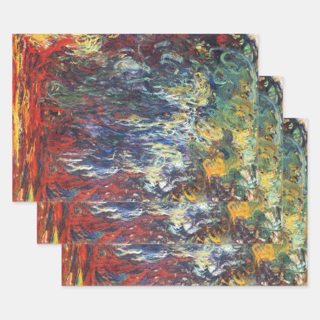 Willow am Giverny (von Claude Monet) Geschenkpapier Set (Set)