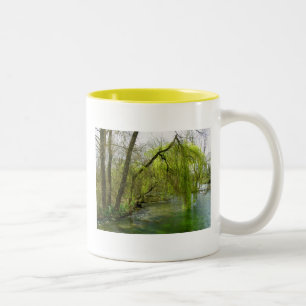 Willow am River Test Zweifarbige Tasse