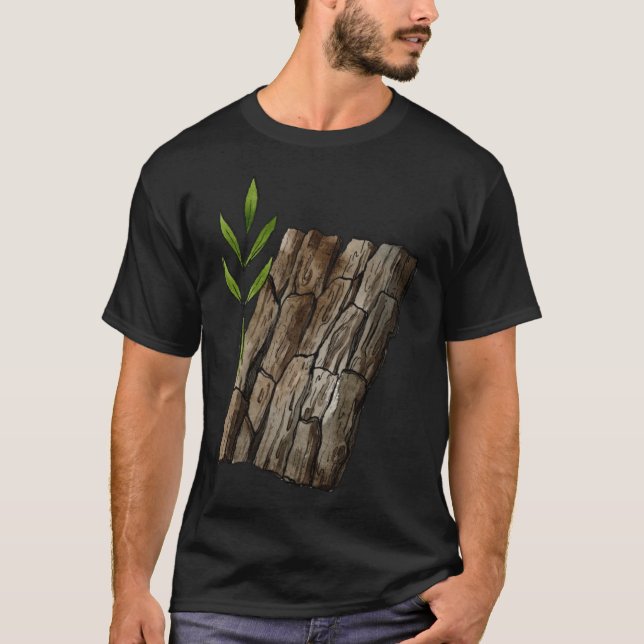 Willow Bark ASA House Pflanze T-Shirt (Vorderseite)