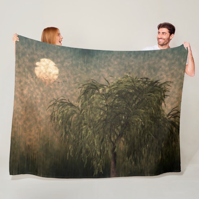 Willow bei Sunset Fleecedecke (Beispiel)