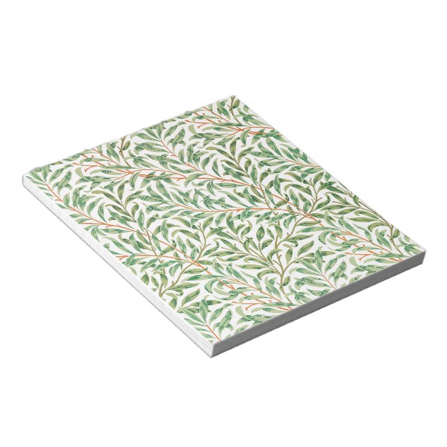 Willow Bough von William Morris Notizblock (angewinkelt)