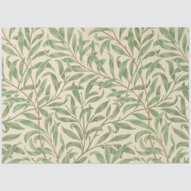 Willow Bough (von William Morris) Seidenpapier (Vorderseite)