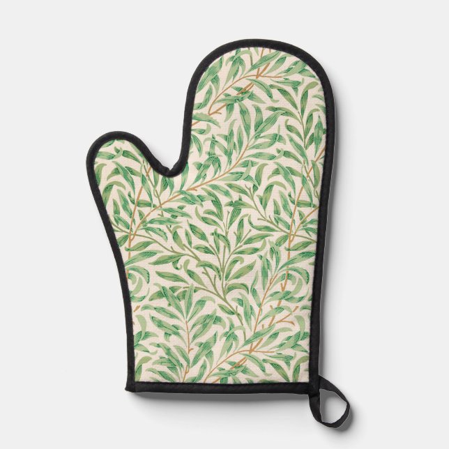 Willow Bough William Morris Pattern Ofenhandschuh (Vorderseite)