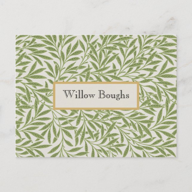 Willow Boughs by William Morris Postkarte (Vorderseite)