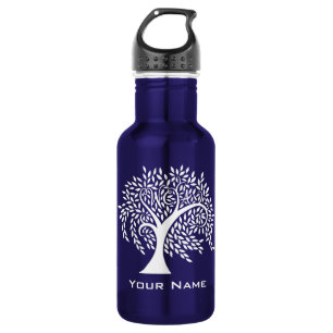 Willow-Creek HochschulWispy Baum-Logo Trinkflasche