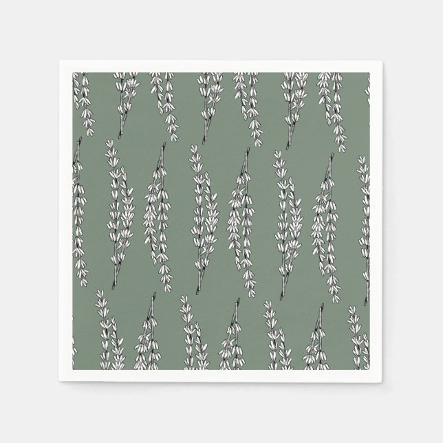 Willow Elegance Serviette (Vorderseite)