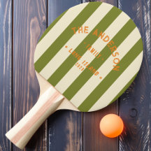 Willow Green Striping und Familienname am Meer