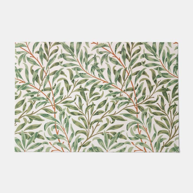 Willow Pattern, William Morris Doormat Fußmatte (Vorderseite)