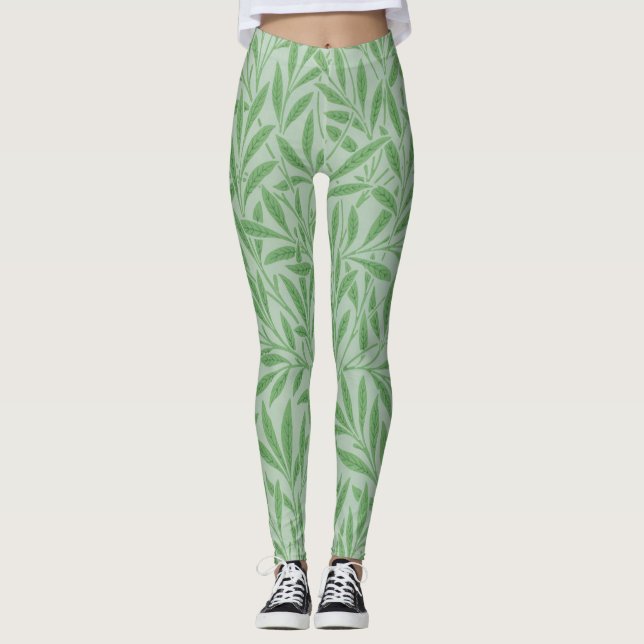Willow Pattern, William Morris Leggings (Vorderseite)