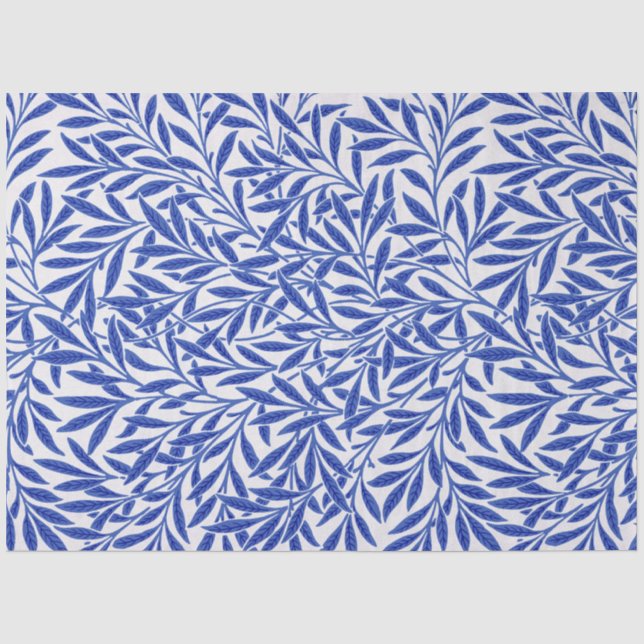 Willow Pattern, William Morris Tissue Seidenpapier (Vorderseite)