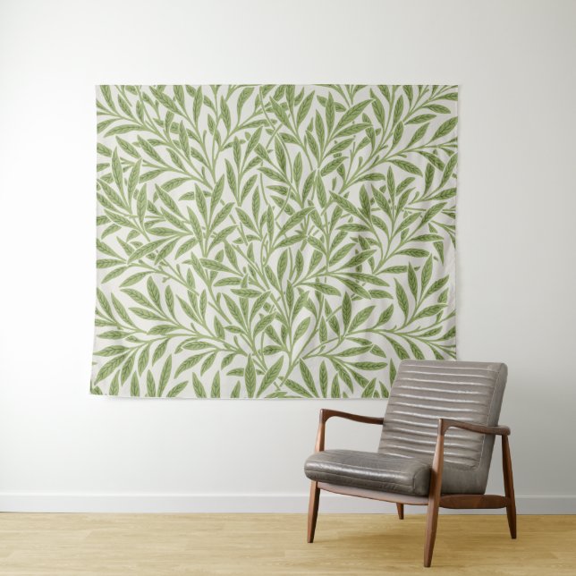 Willow Pattern, William Morris Wandteppich (Beispiel (Horizontal))