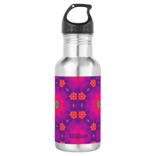WILLOW ~ Pink Blue Lila Green Edelstahlflasche
