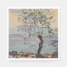 Willow Tree by the Lake (Schweizer Landschaft) Serviette