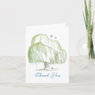 Willow Tree Wedding Dankeskarten Dankeskarte