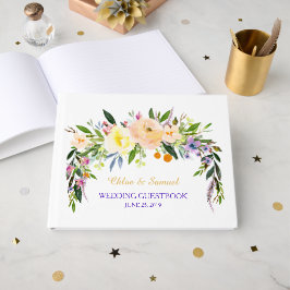 Willow und Floral Wedding Gästebuch