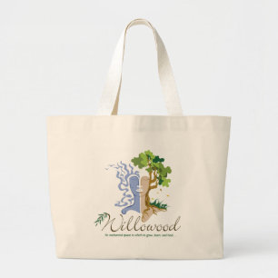 Willowood Baum-Dame Jumbo Stoffbeutel