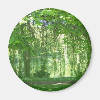 Willows mit Teich Magnet