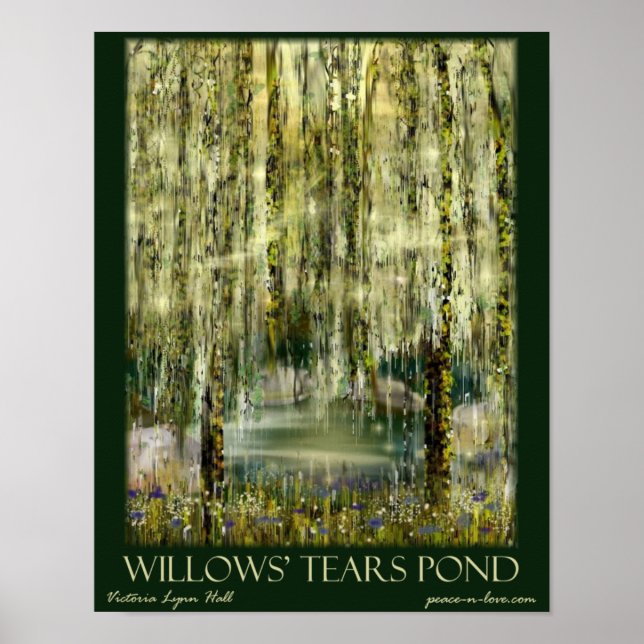 Willows' Tears Pond Poster (Vorne)