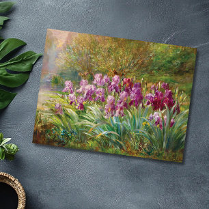 Willows und Ire von einem Creek Postkarte