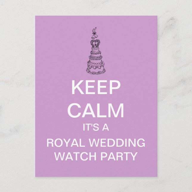 Wills and Kate Royal Wedding Postcard Postkarte (Vorderseite)