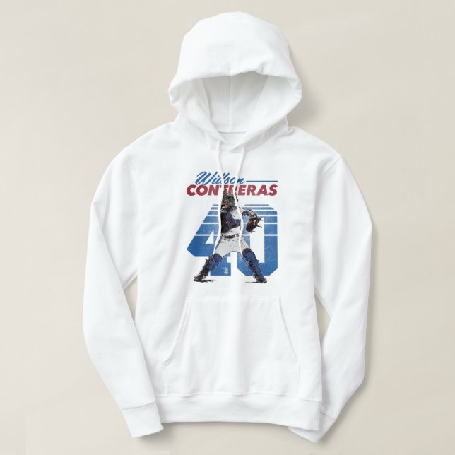Willson Contreras Retro Hoodie (Design vorne)